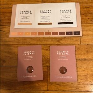 Summer Fridays Beauty Samples Lip Butter Balm and Skin Tint